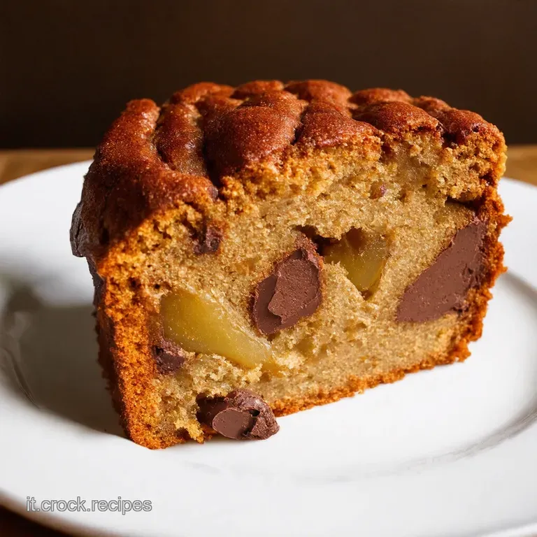 Torta Soffice Pere e Cioccolato