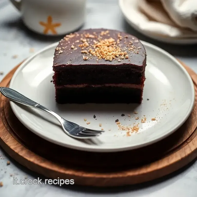 Torta Tenerina: L originale Ferrarese presentation