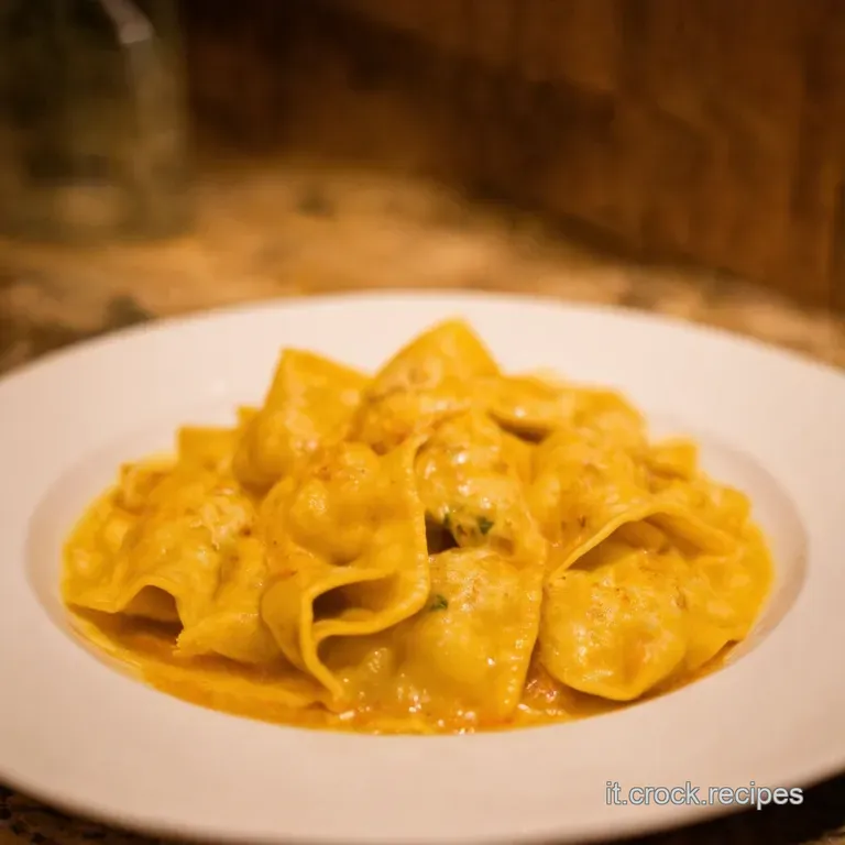 Tortelli Derbette Al Burro Fuso E Salvia presentation