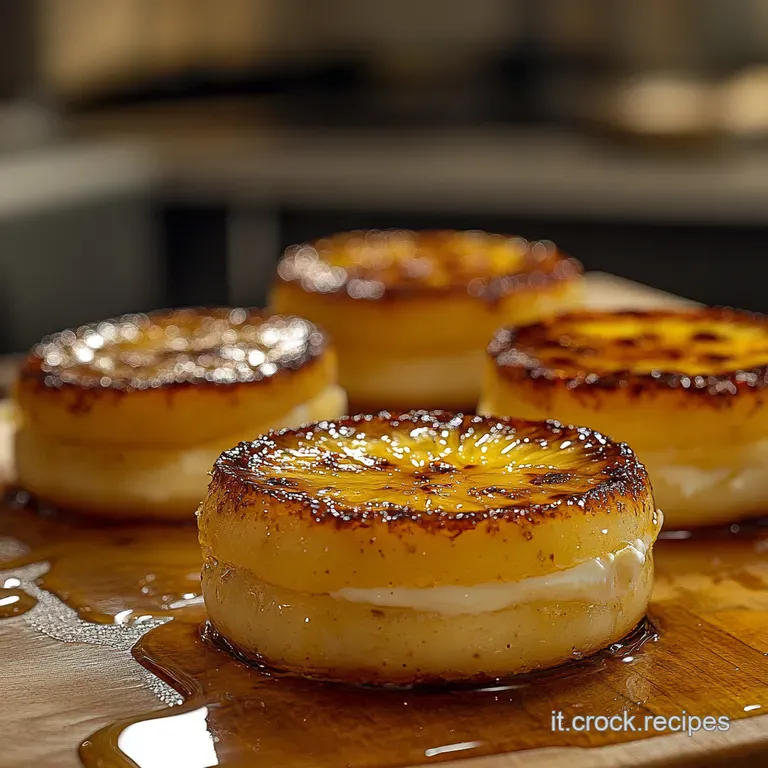 Tortine Renvers&eacute; dAnanas e Mascarpone Il Dolce Moelleux Perfetto