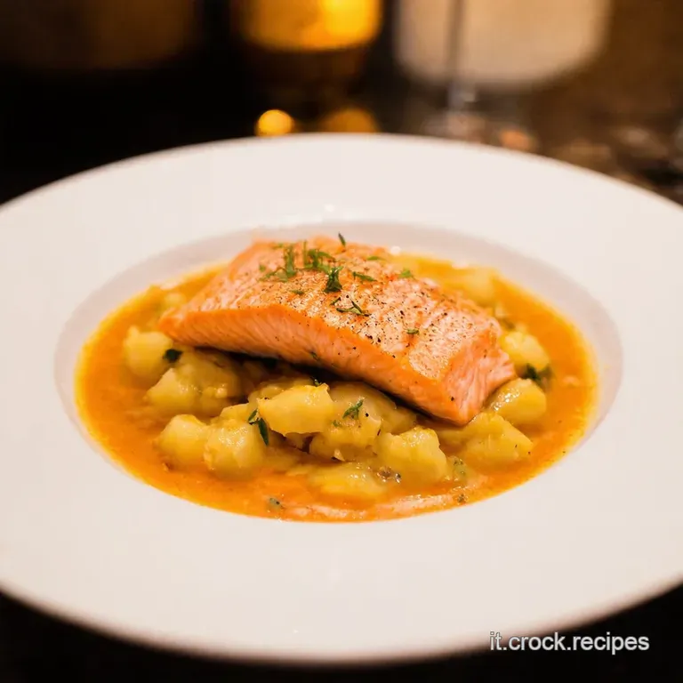 Tranci Di Salmone in Padella Al Limone E Capperi presentation