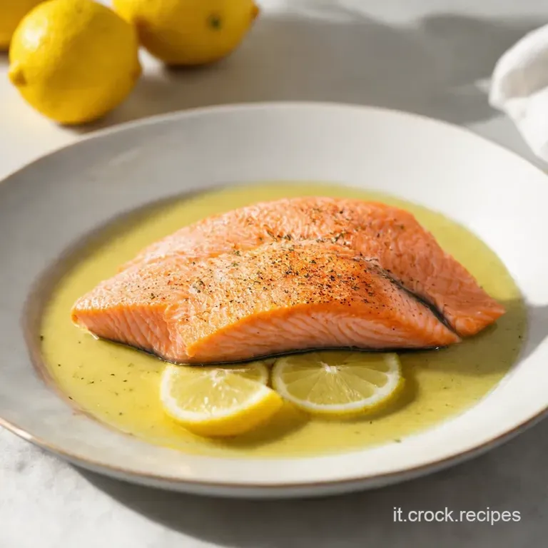 Trancio di Salmone al Limone e Finocchietto Selvatico
