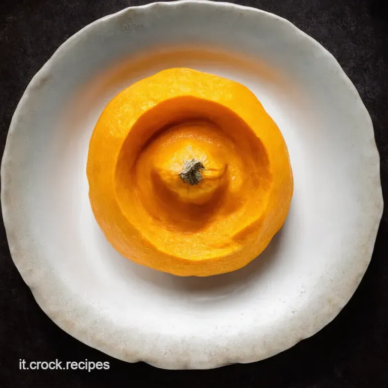 Vellutata di Zucca Cremosa Un Abbraccio in un Cucchiaio