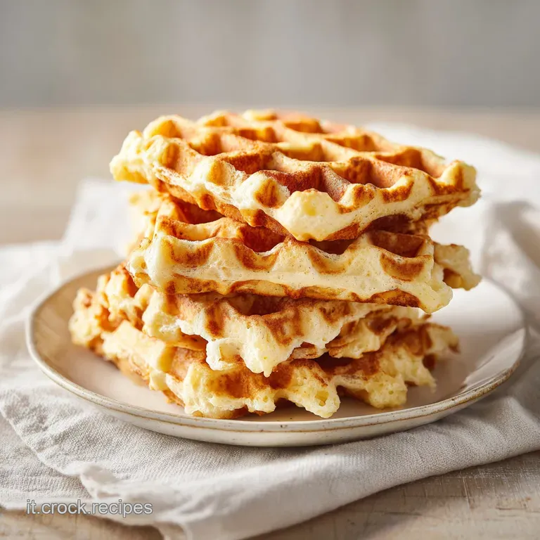 Waffle Alla Vaniglia: Alti e Soffici