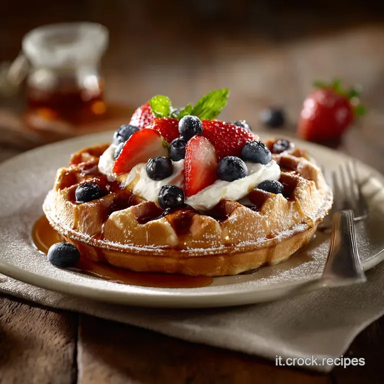 Waffle Classici: Il Segreto Del Fornaio Per La Massima Croccantezza presentation