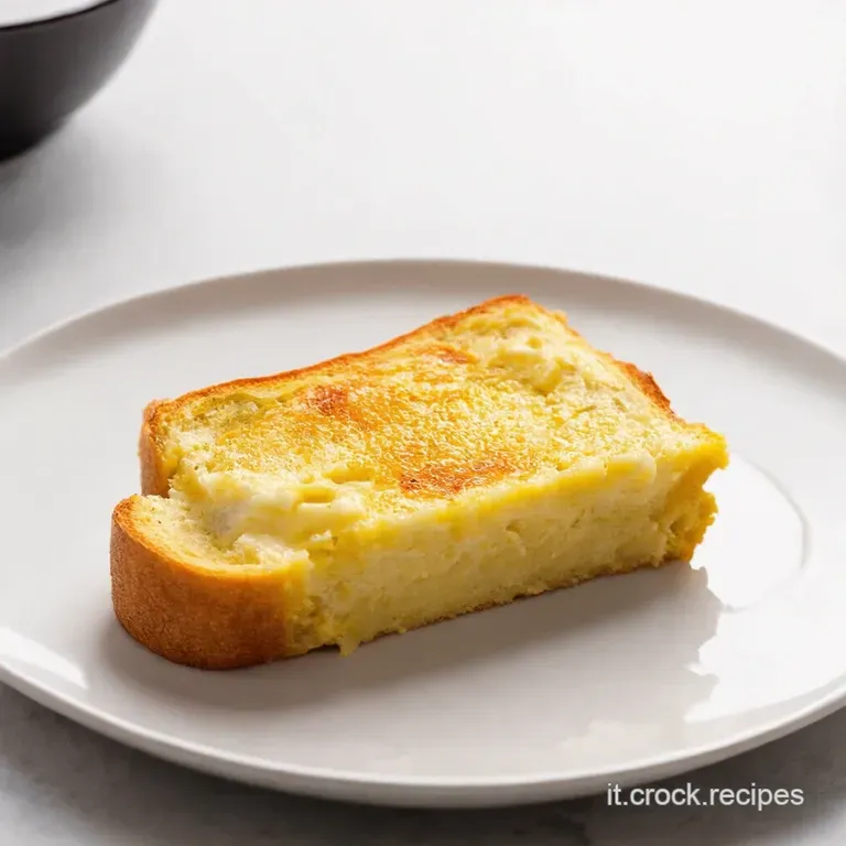 Welsh Rarebit Sapore di Galles su una Fetta di Pane