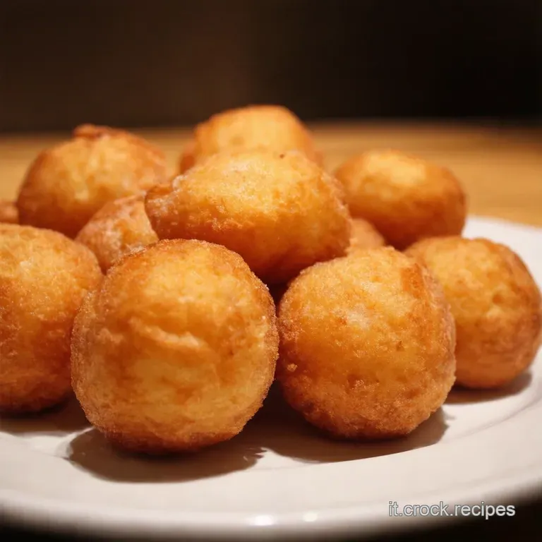 Zeppole Di San Giuseppe Fritte presentation