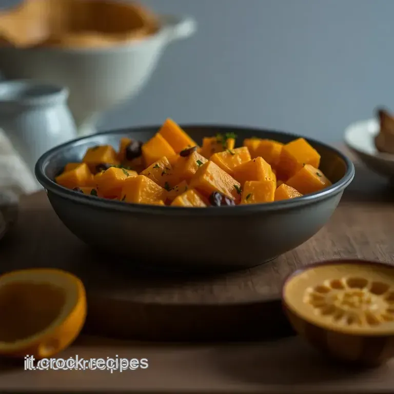 Zucca Al Forno Profumata Alle Erbe E Aglio presentation