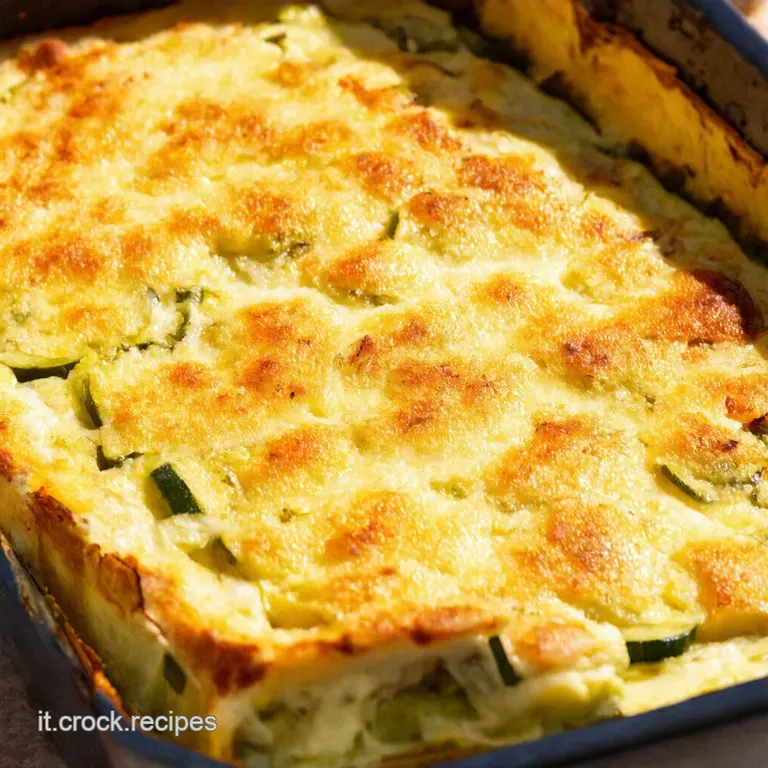 Zucchine al Forno Gratinate