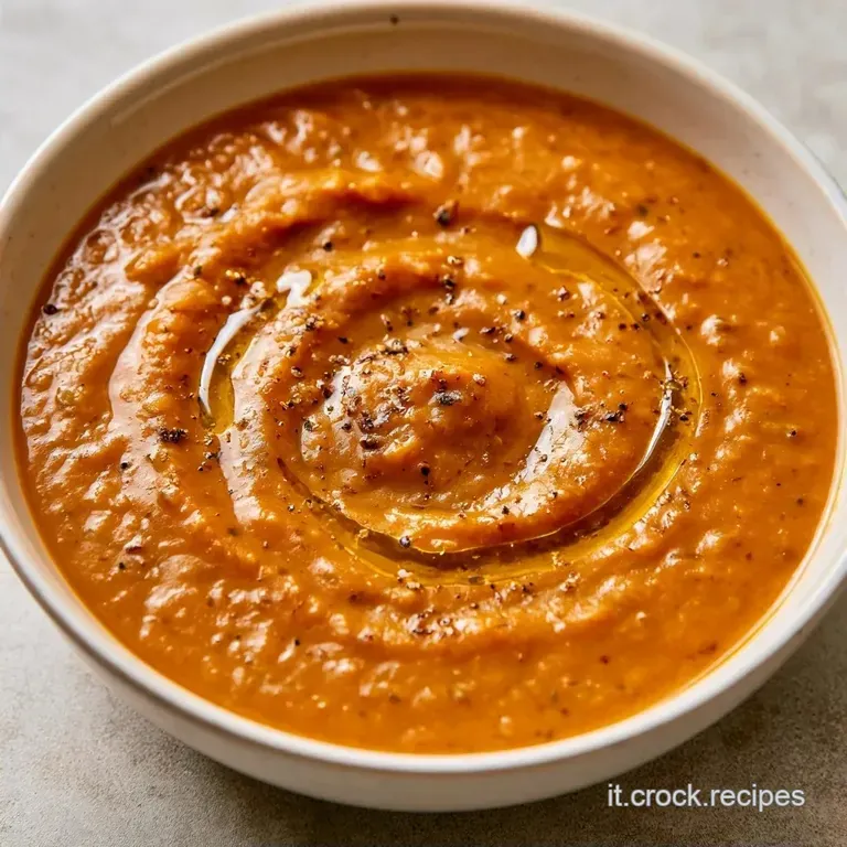 Zuppa di Lenticchie Cremosa e Rustica