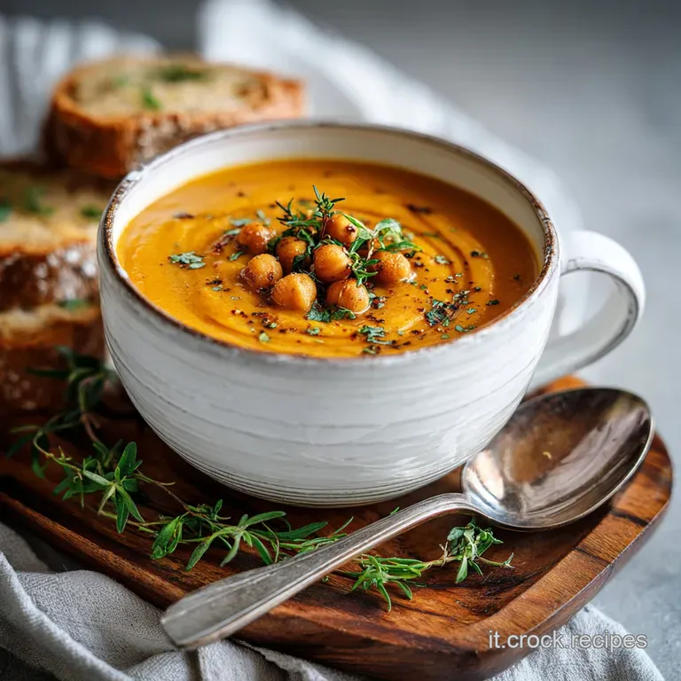 Zuppa Invernale di Ceci Avvolgente